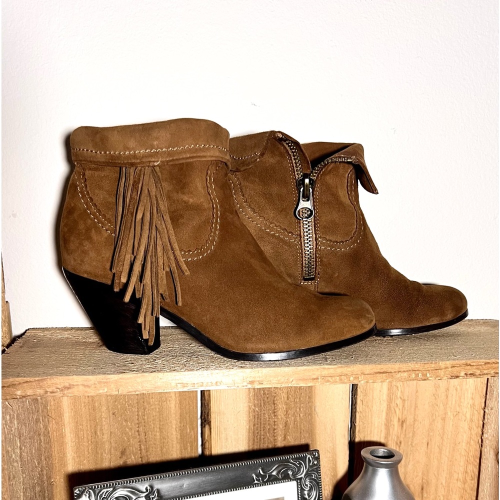 Sam Edelman Women’s Suede Leather Booties